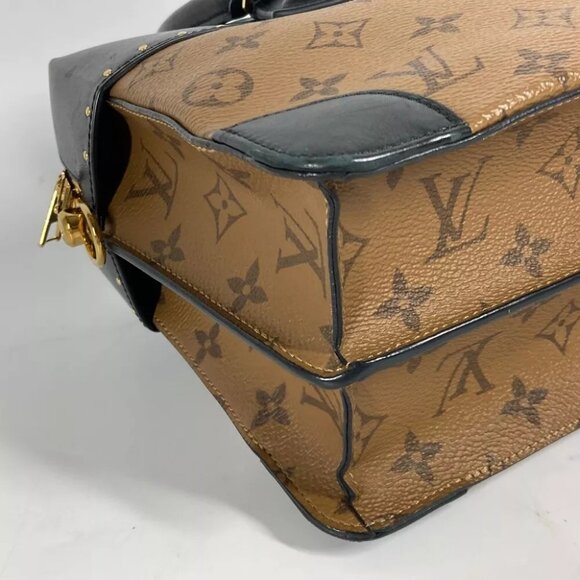 LOUIS VUITTON M43595 Monogram reverse City Malle Chain Hand Bag - Picture 6 of 15